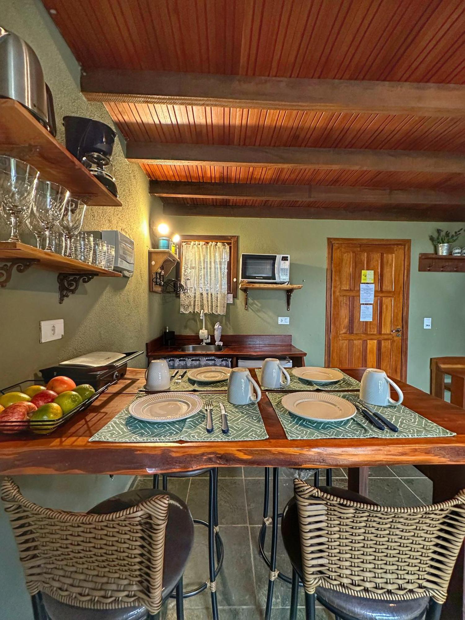 Apartamento Chale Dos Passaros - Varanda Com Vista P/ Natureza *